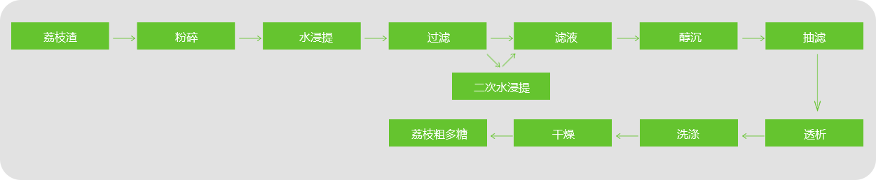 荔枝核提取淀粉